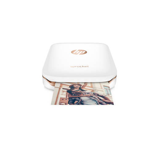 HP Sprocket Photo Printer White